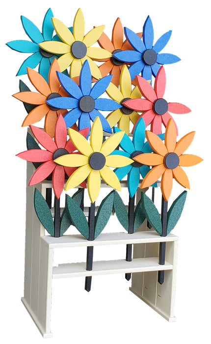 Maple Lane Furniture - Outdoor Poly Decorative Flowers
