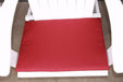 A&L Furniture Weather-Resistant Outdoor Acrylic New Hope Chair Cushion, Burgundy