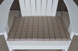 A&L Furniture Weather-Resistant Outdoor Acrylic New Hope Chair Cushion, Cottage Tan