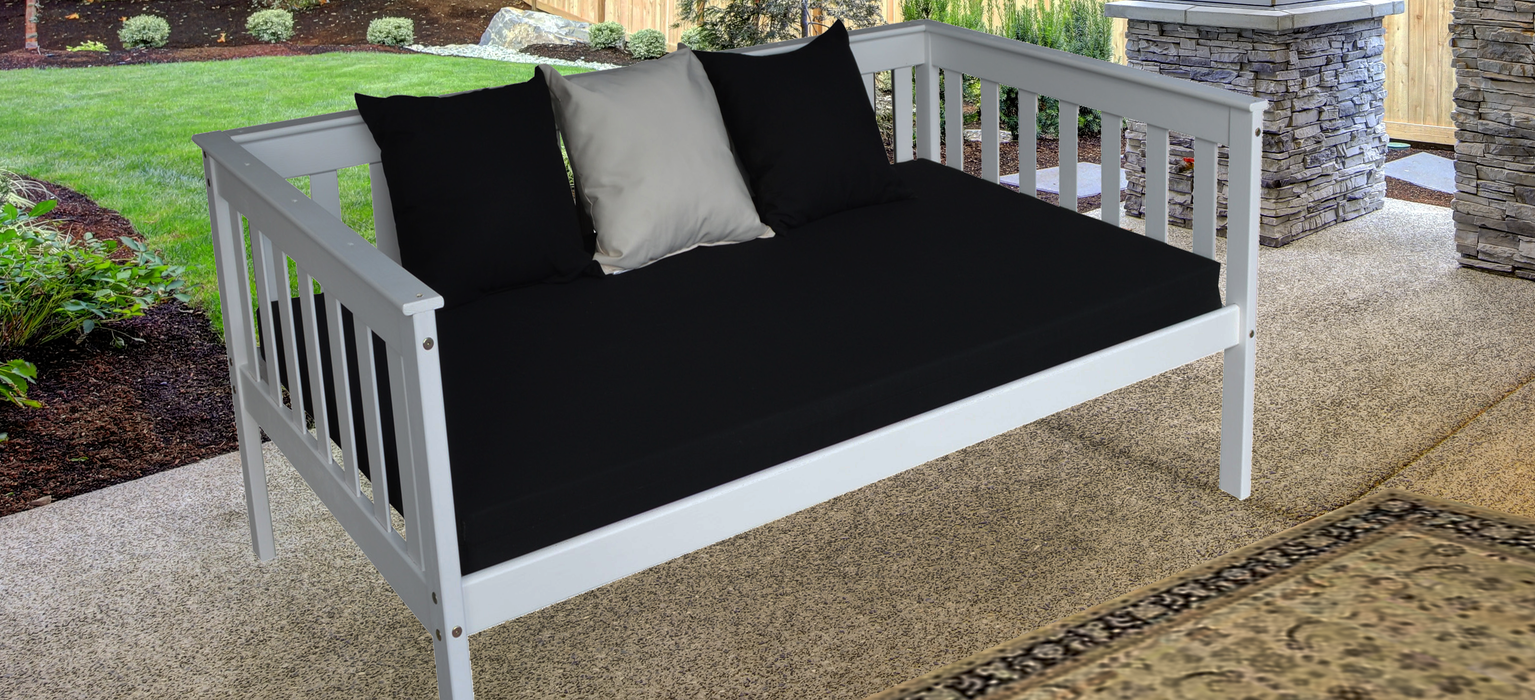 A&L Furniture Co. Weather-Resistant Acrylic Cushions for VersaLoft Mission Daybeds