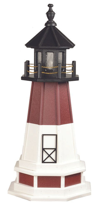 Octagonal Amish-Made Poly Barnegat, NJ Replica Lighthouses