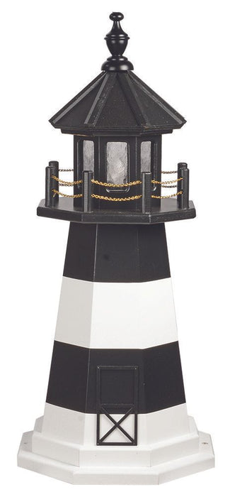 Octagonal Amish-Made Hybrid (Wood/Poly) Fire Island, NY Replica Lighthouses