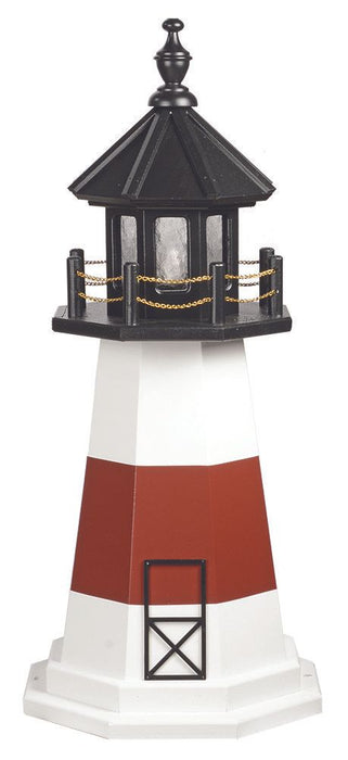 Octagonal Amish-Made Wooden Montauk, NY Replica Lighthouses