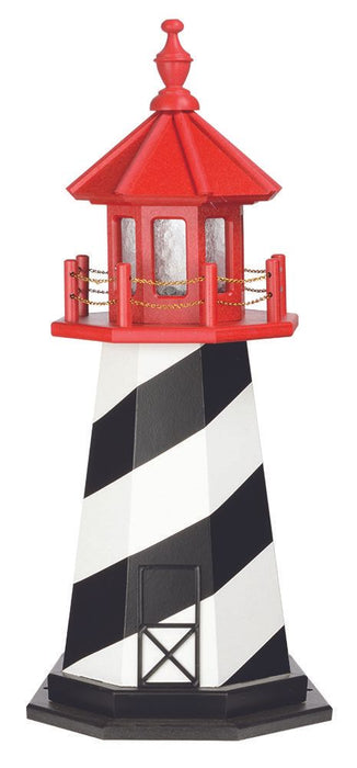 Octagonal Amish-Made Hybrid (Wood/Poly) St. Augustine, FL Replica Lighthouses