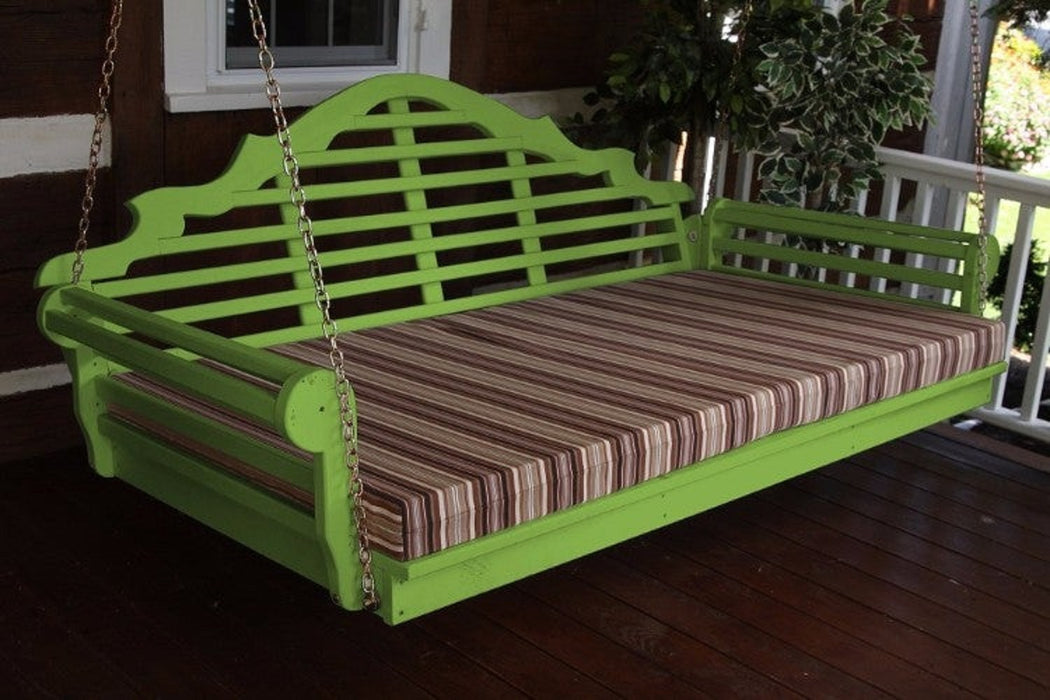 A&L Furniture Co. Amish-Made Pine Marlboro Swing Beds
