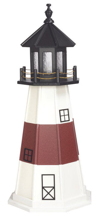 Octagonal Amish-Made Poly Montauk, NY Replica Lighthouses
