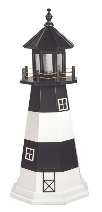 Octagonal Amish-Made Wooden Fire Island, NY Replica Lighthouses