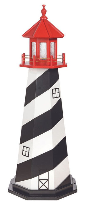 Octagonal Amish-Made Hybrid (Wood/Poly) St. Augustine, FL Replica Lighthouses
