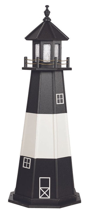 Octagonal Amish-Made Wooden Tybee Island, GA Replica Lighthouses