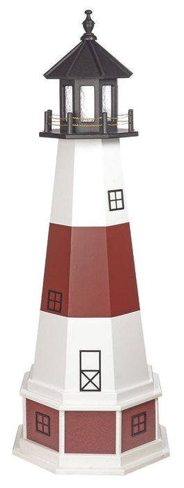 Octagonal Amish-Made Poly Montauk, NY Replica Lighthouses