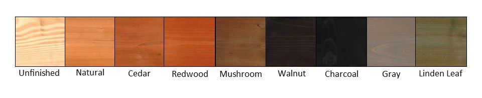 A&L Furniture Co. Cross-Legged Amish-Made Spruce Picnic Benches