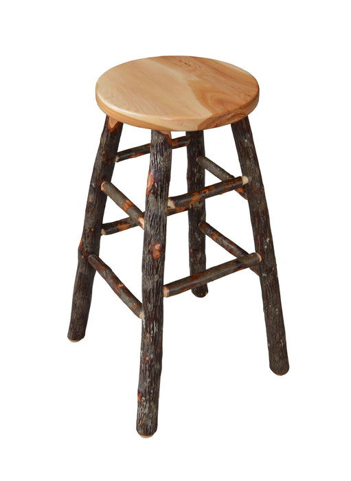 A&L Furniture Co. Amish-Made Hickory Bar Stools