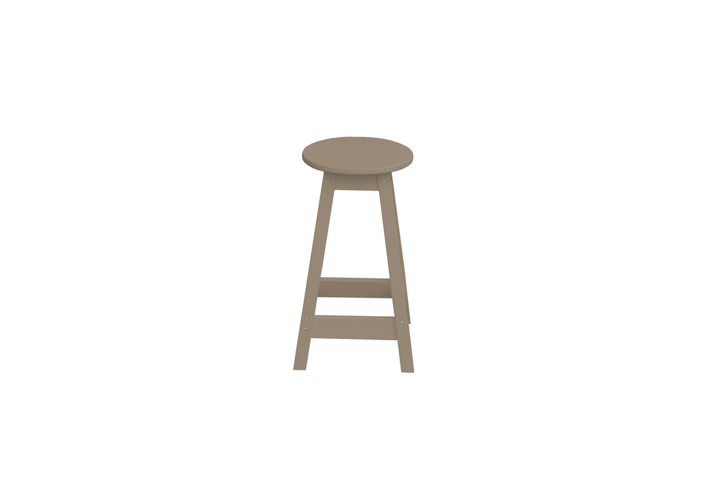 A&L Furniture Co. Amish-Made Counter-Height Poly Bar Stools