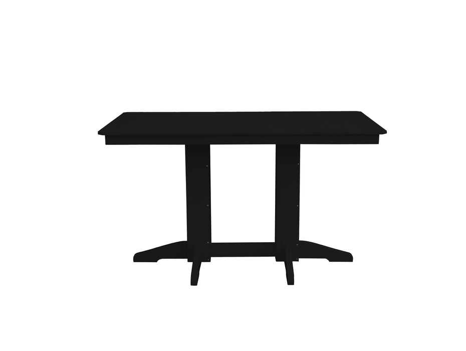 A&L Furniture Co. Amish-Made Counter-Height Rectangular Poly Dining Tables