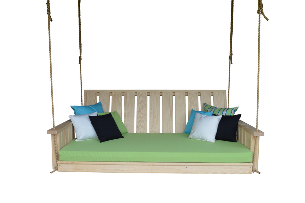 A&L Furniture Co. Amish-Made Pressure-Treated Pine Wingate Swing Beds