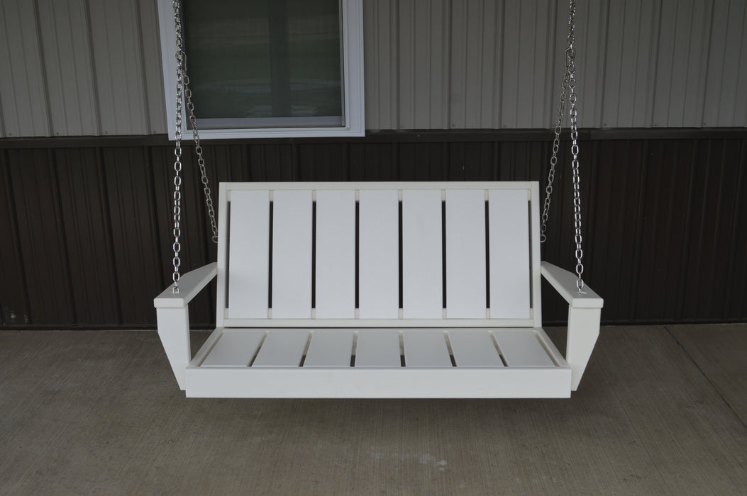 A&L Furniture Co. Amish-Made Poly Wingate Swing Beds