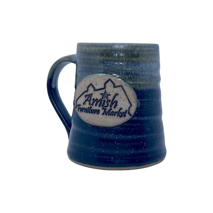 Handmade Stoneware Amish Furniture Market Mugs from Gehman Pottery Works