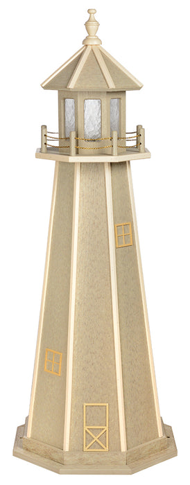 Amish-Made Poly Two-Color Lighthouses