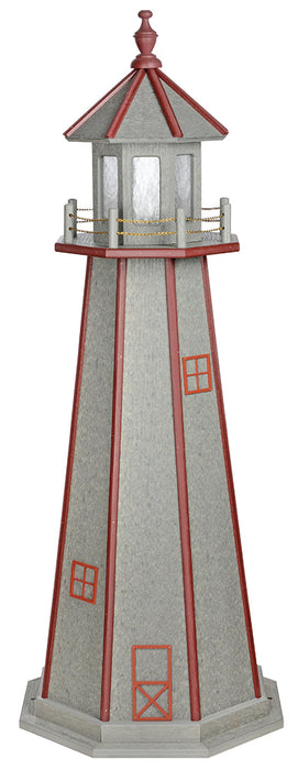 Amish-Made Poly Two-Color Lighthouses