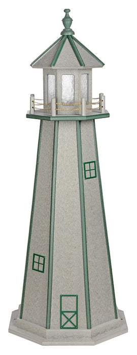 Amish-Made Poly Two-Color Lighthouses