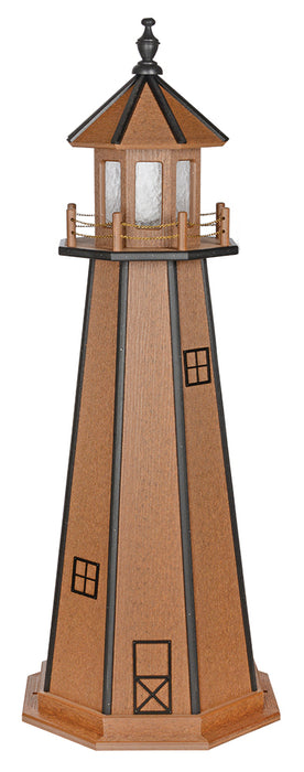 Amish-Made Poly Two-Color Lighthouses