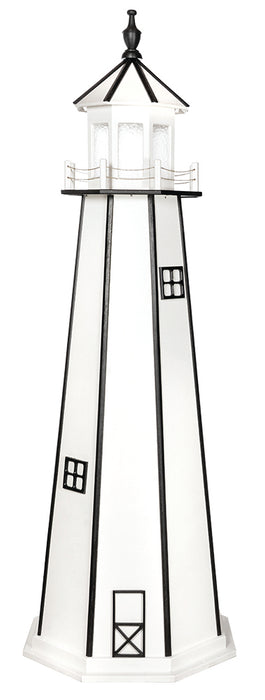 Amish-Made Poly Two-Color Lighthouses
