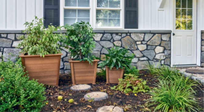 Amish-Made Poly Planters