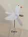 Dove Whirlybird Wind Spinner Yard Decoration
