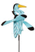 Blue Heron Whirlybird Wind Spinner Yard Decoration