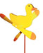 Yellow Duck Whirlybird Wind Spinner Yard Decoration