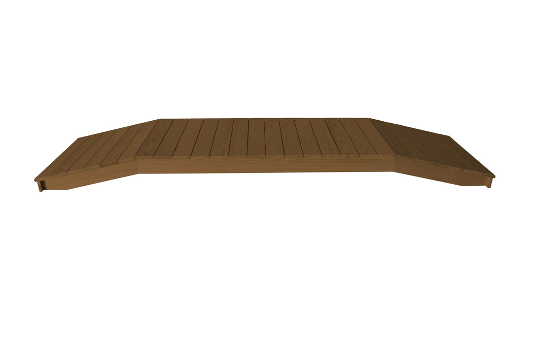 Amish-Made Weight-Bearing Yellow Pine Plank Bridges