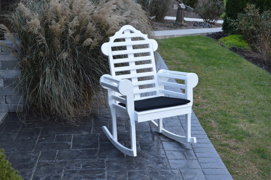 A&L Furniture Co. Weather-Resistant Acrylic Cushions for Porch Rockers