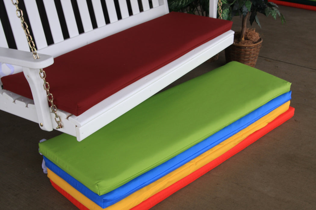 A&L Furniture Co. Weather-Resistant Acrylic Cushions for Benches, Gliders and Porch Swings