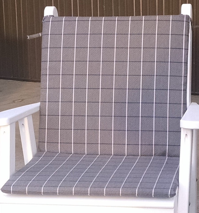 A&L Furniture Co. Weather-Resistant Full Chair Cushions for Chairs, Gliders and Chair Swings