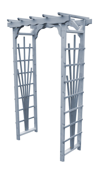 Amish-Made Small Cedar Arbors - Available In 2 Sizes and 2 Styles