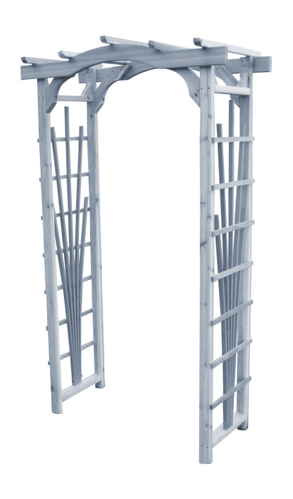 Amish-Made Small Cedar Arbors - Available In 2 Sizes and 2 Styles