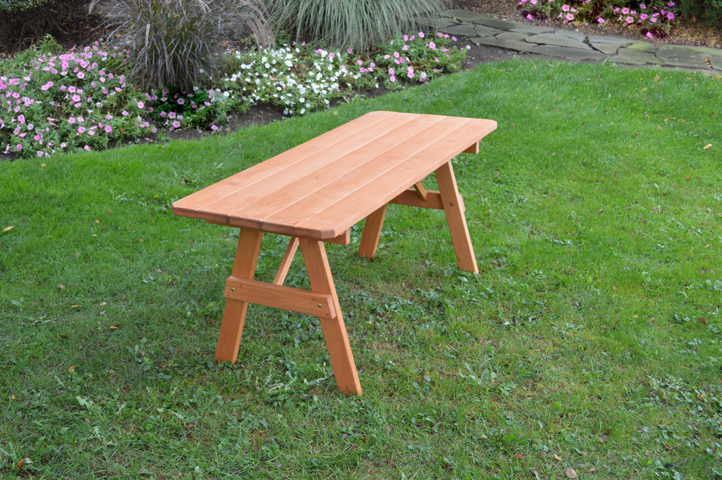 A&L Furniture Co. Amish-Made Pressure-Treated Pine Traditional Picnic Tables