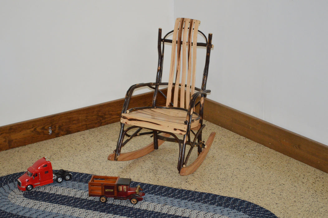 A&L Furniture Co. Amish-Made Hickory Child's Rocker