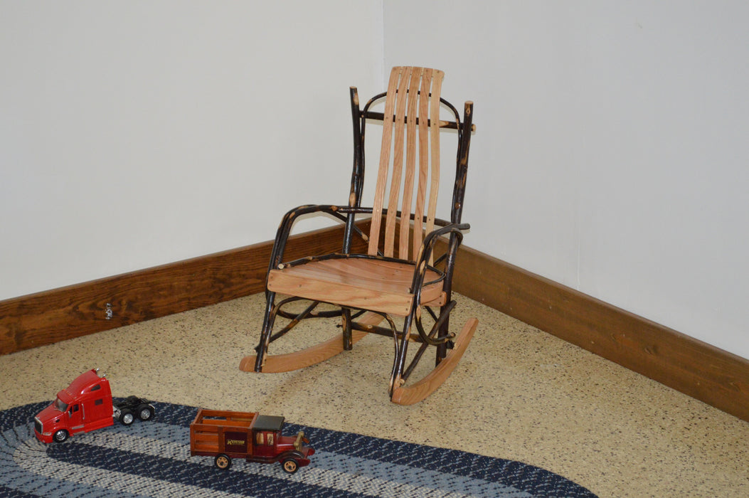 A&L Furniture Co. Amish-Made Hickory Child's Rocker