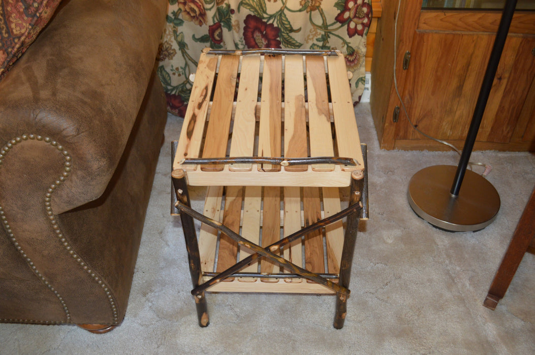 A&L Furniture Co. Amish-Made Hickory End Table