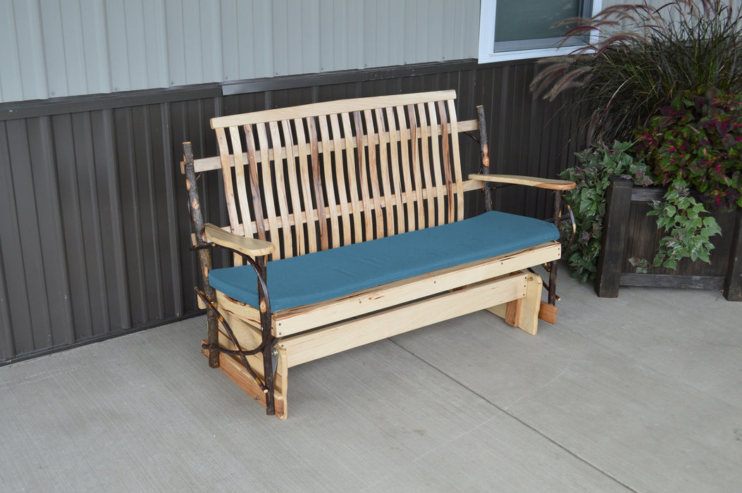 A&L Furniture Co. Amish-Made Hickory Porch Gliders