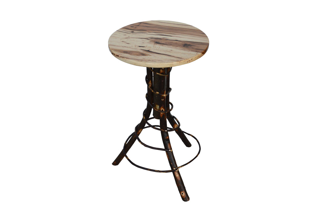 A&L Furniture Co. Amish-Made Hickory Accent Tables