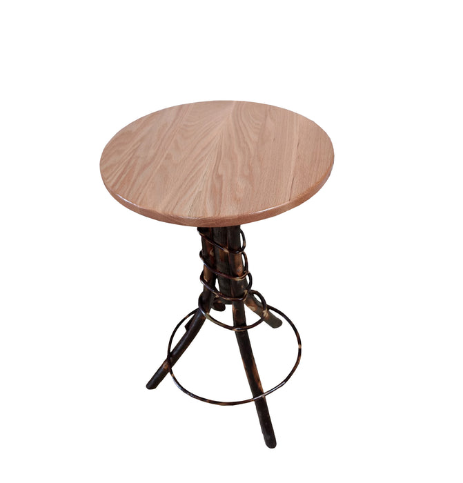 A&L Furniture Co. Amish-Made Hickory Accent Tables