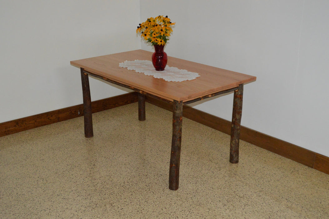 A&L Furniture Co. Amish-Made Hickory Farm Tables