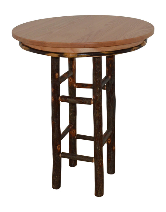 A&L Furniture Co. Amish-Made Hickory Bar Tables