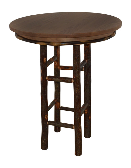 A&L Furniture Co. Amish-Made Hickory Bar Tables