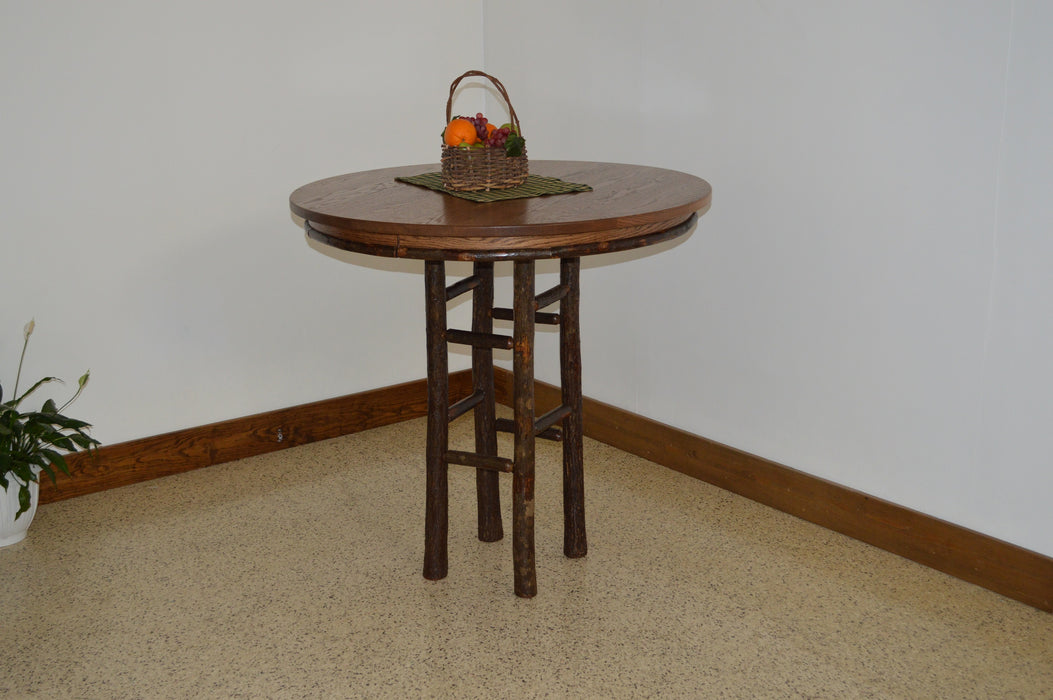 A&L Furniture Co. Amish-Made Hickory Bar Tables