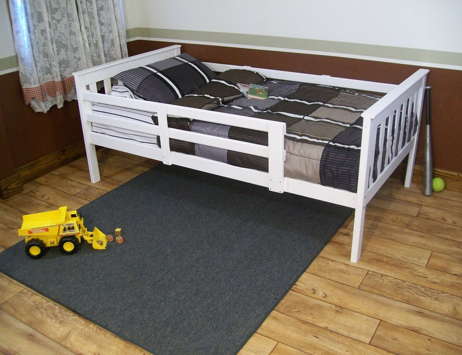 VersaLoft Twin Mission Bed with Safety Rails by A&L Furniture Company