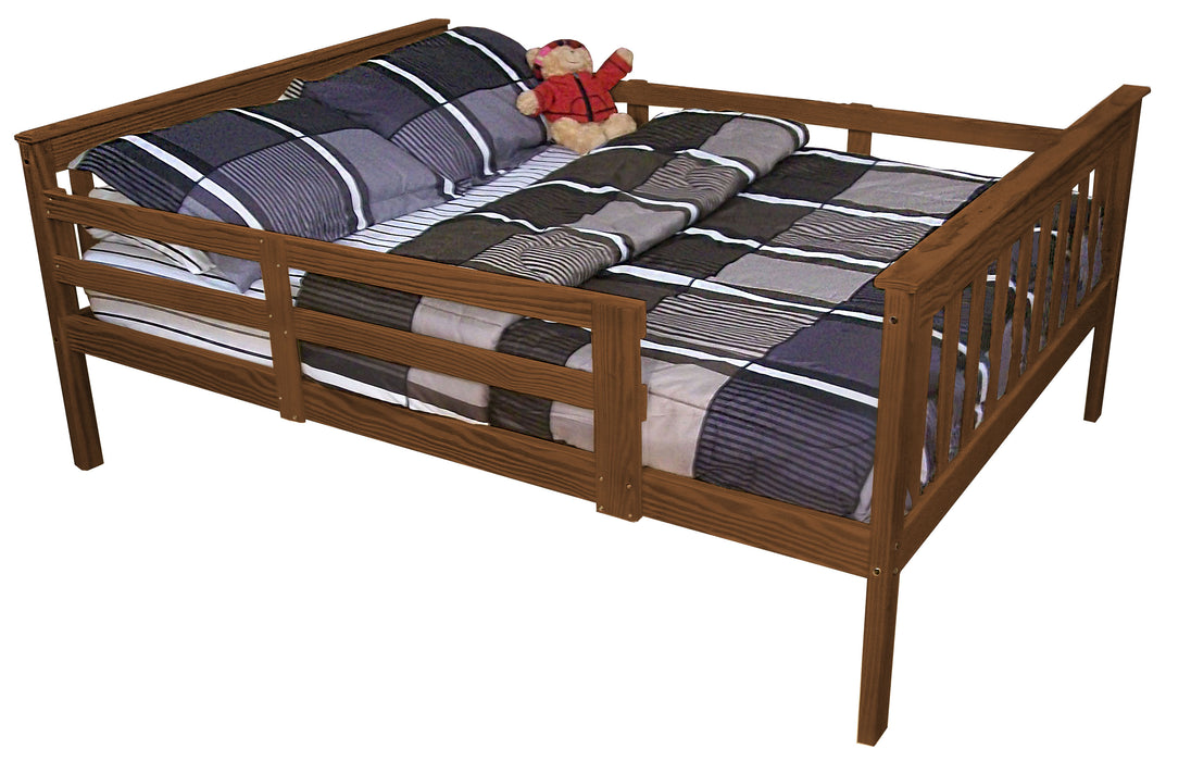 VersaLoft Full Mission Bed with Safety Rails by A&L Furniture Company