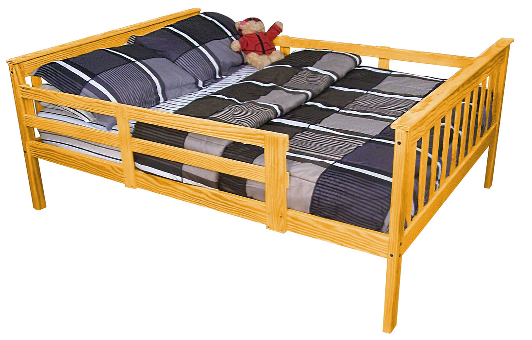 VersaLoft Full Mission Bed with Safety Rails by A&L Furniture Company